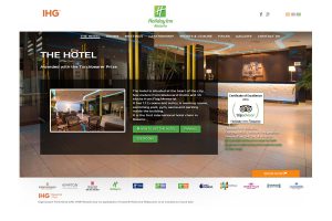 Holiday Inn Rosario. Hotel internacional. Sitio web 2015